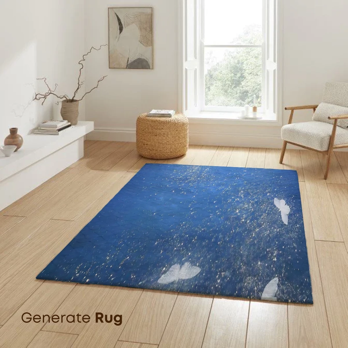 Ethereal Butterflies in Azure Depths - Image 6