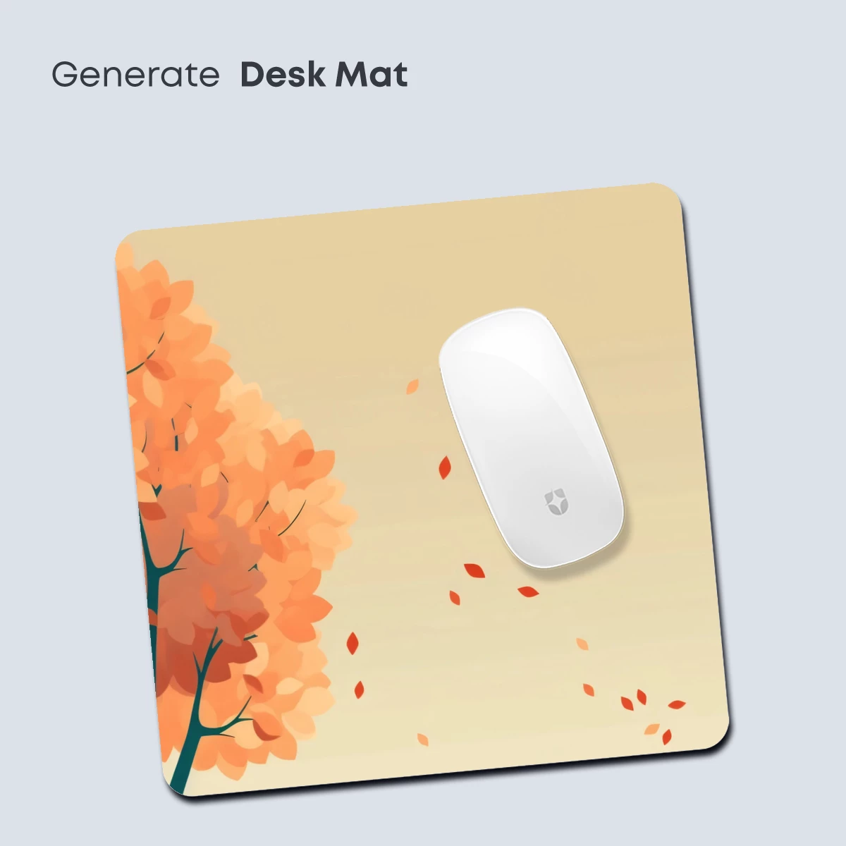 Autumn Whispers: Falling Leaves in Warm Hues - Image 4