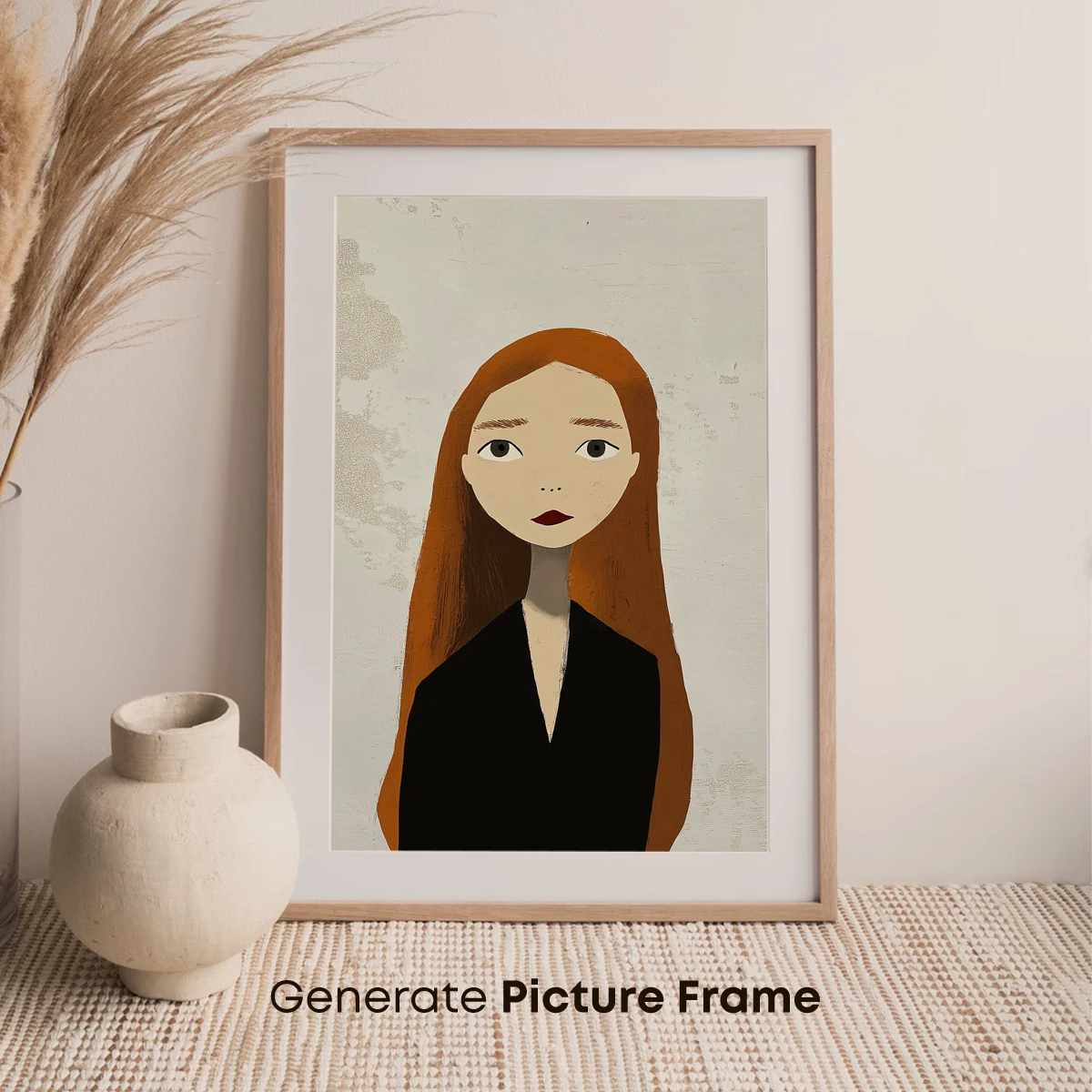 Elegant Simplicity: Minimalist Portrait Art - Image 7