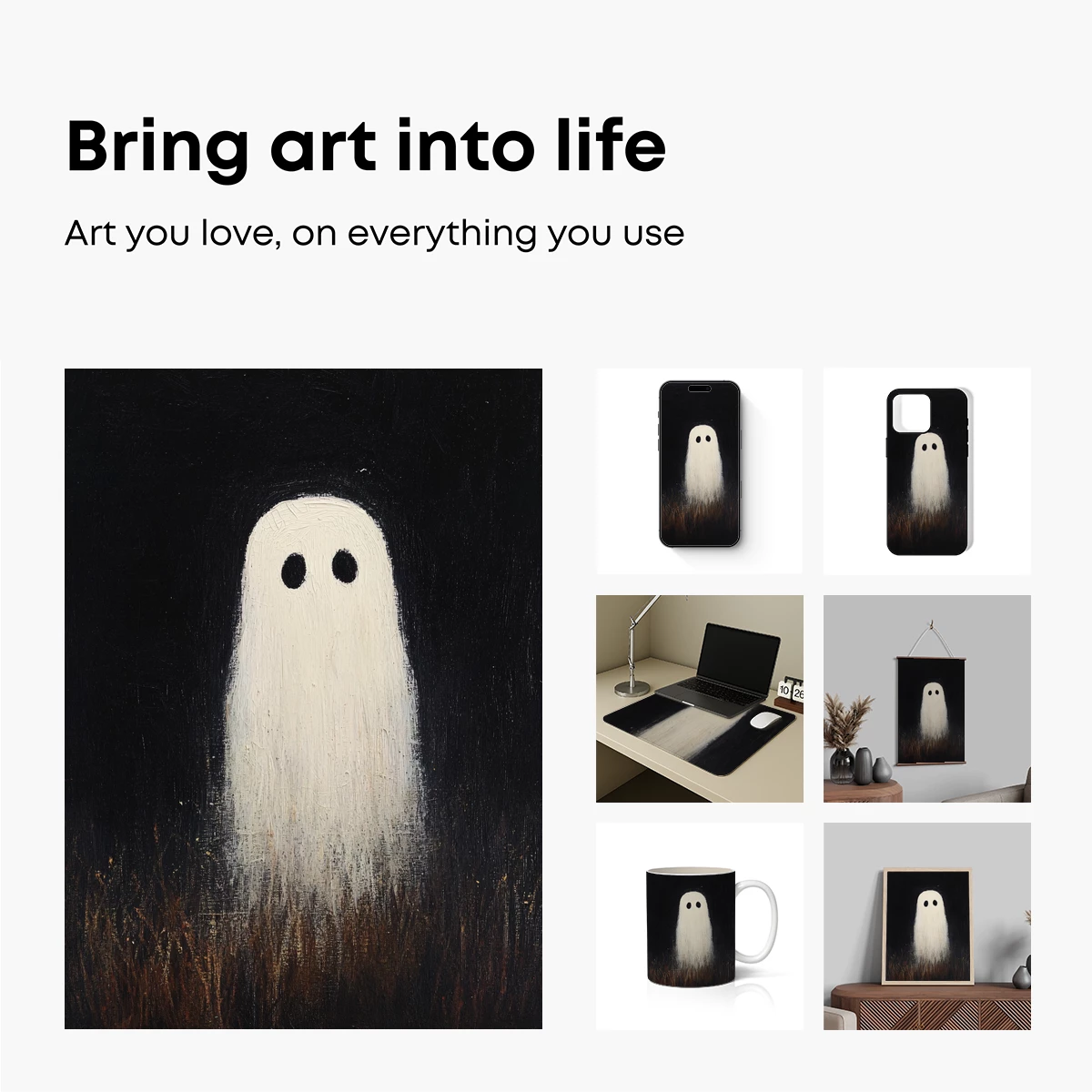 Ghostly Glow in the Dark Night - Image 2