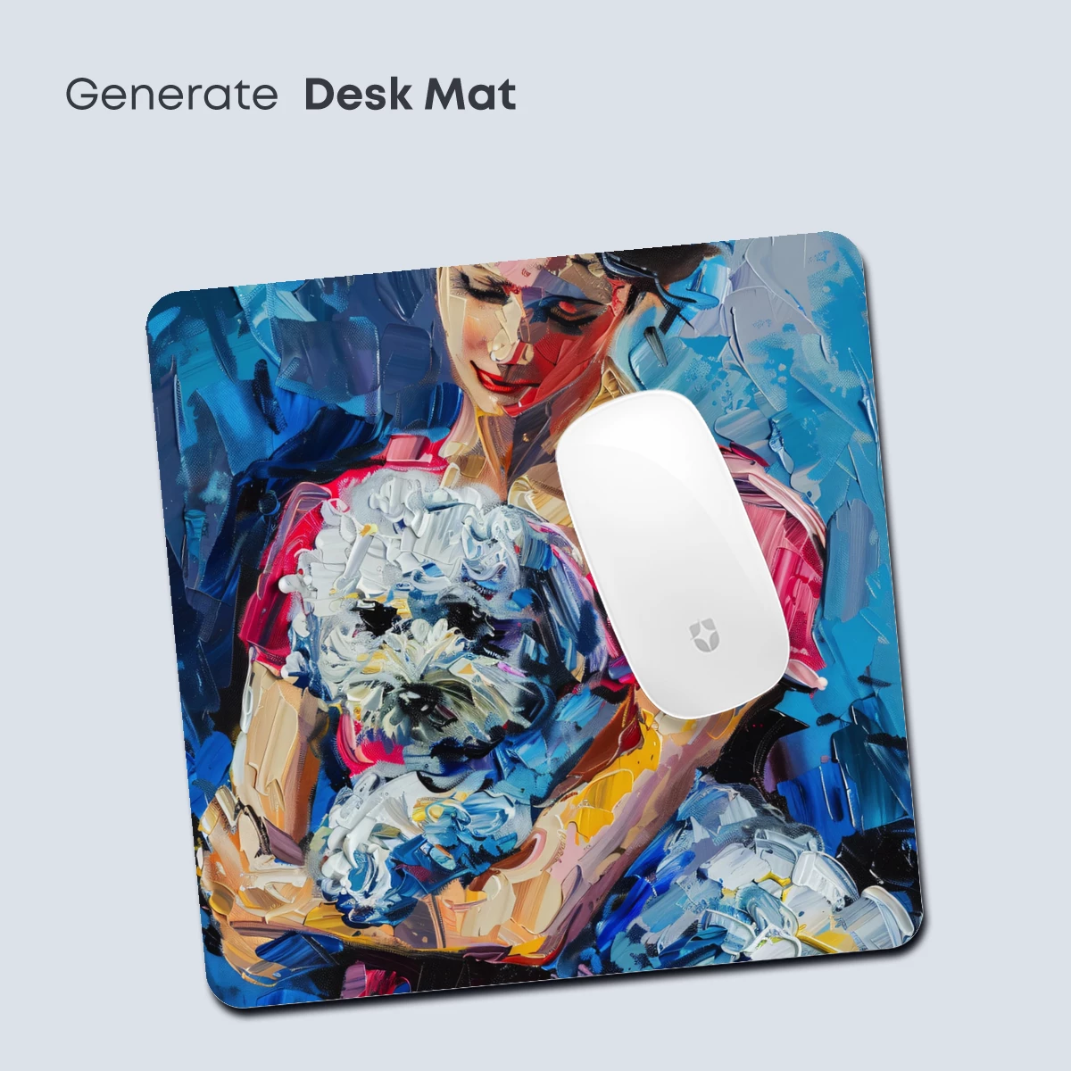 Embrace of Colors: Palette Knife Portrait - Image 4