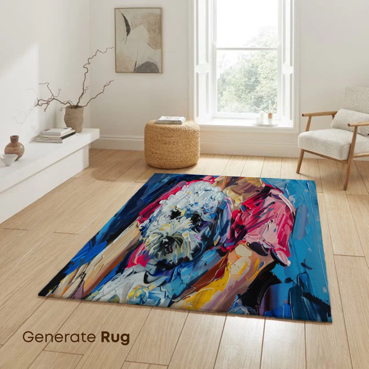 Embrace of Colors: Palette Knife Portrait - Image 6