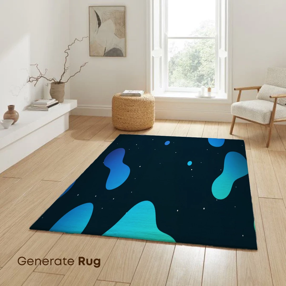 Cosmic Blob Symphony: Fluid Colors in Space - Image 6