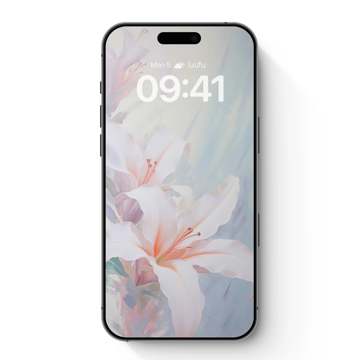 Ethereal Lilies in Soft Pastel Hues