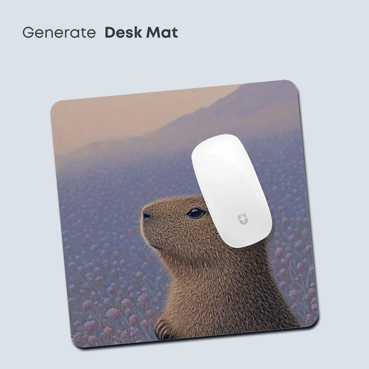 Capybara in Twilight Bloom - Image 4