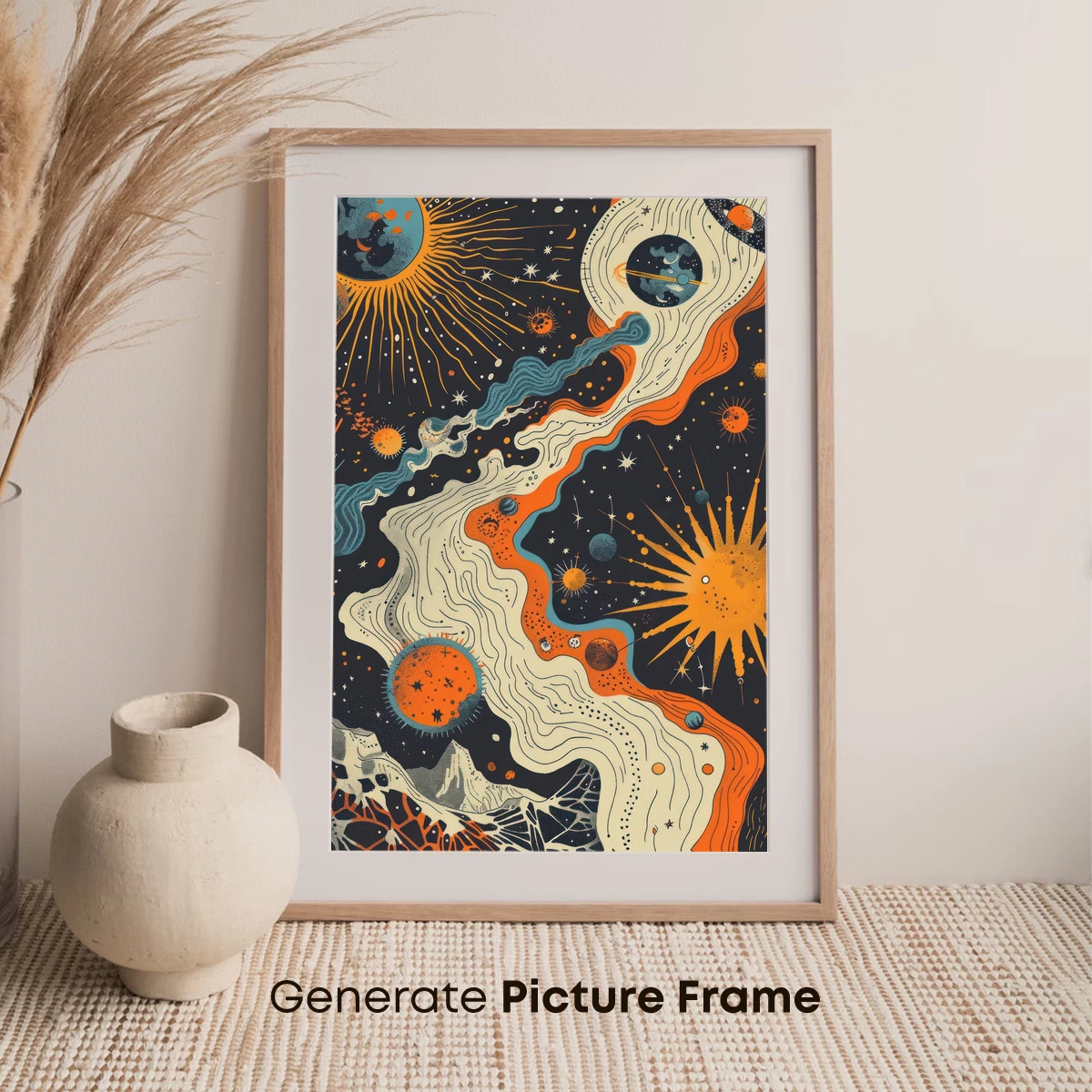 Cosmic River: Surreal Space Odyssey - Image 7