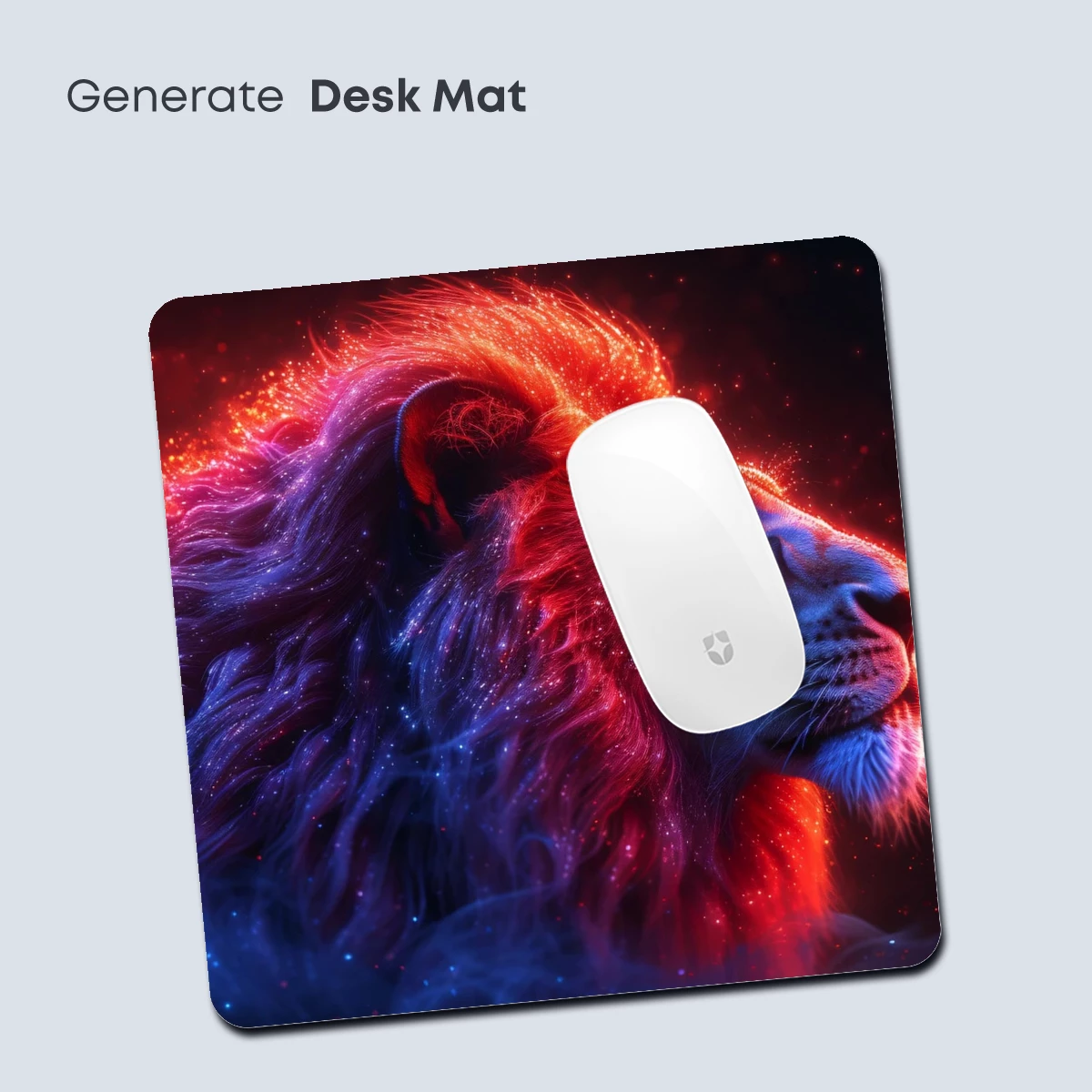 Cosmic Lion: A Fiery Celestial King - Image 4