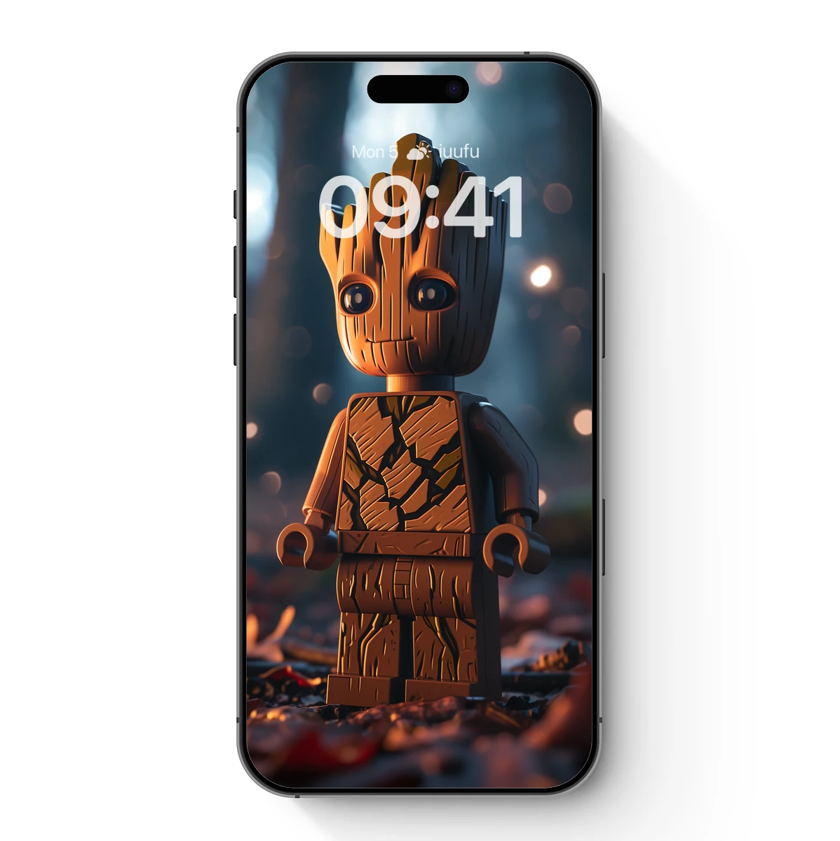 Lego Groot in Enchanted Forest Lego Groot in Enchanted Forest