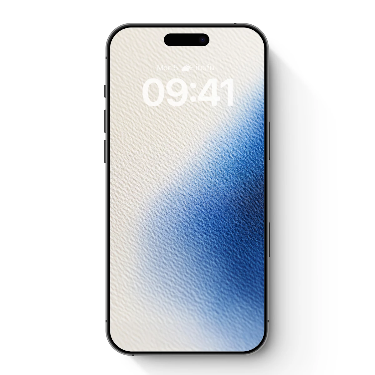 Blue Gradient Textured Canvas