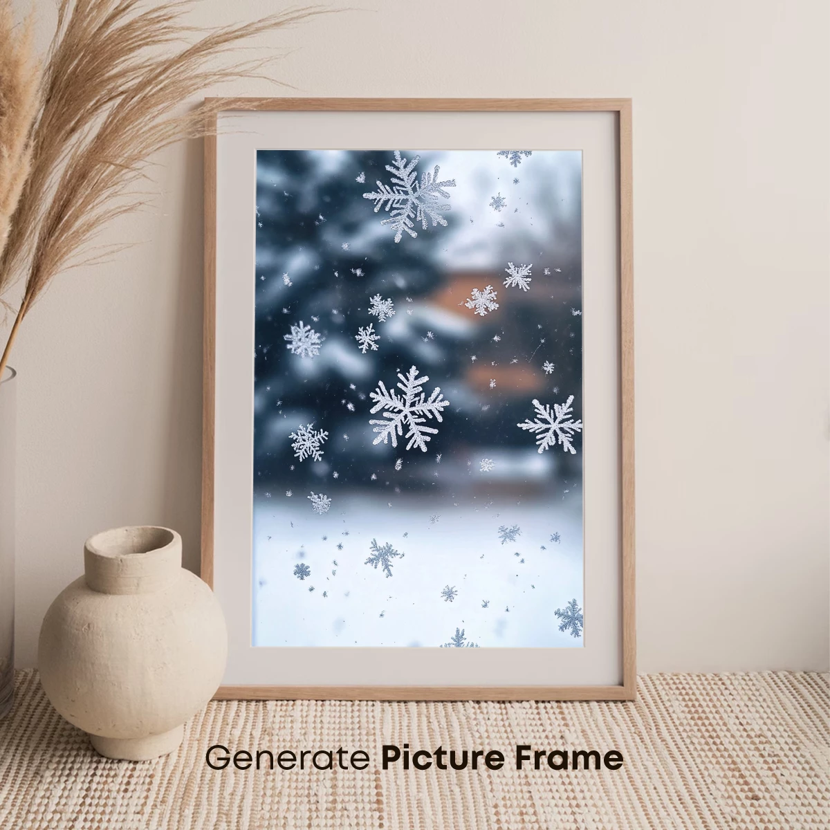 Frosty Snowflake Symphony - Image 7