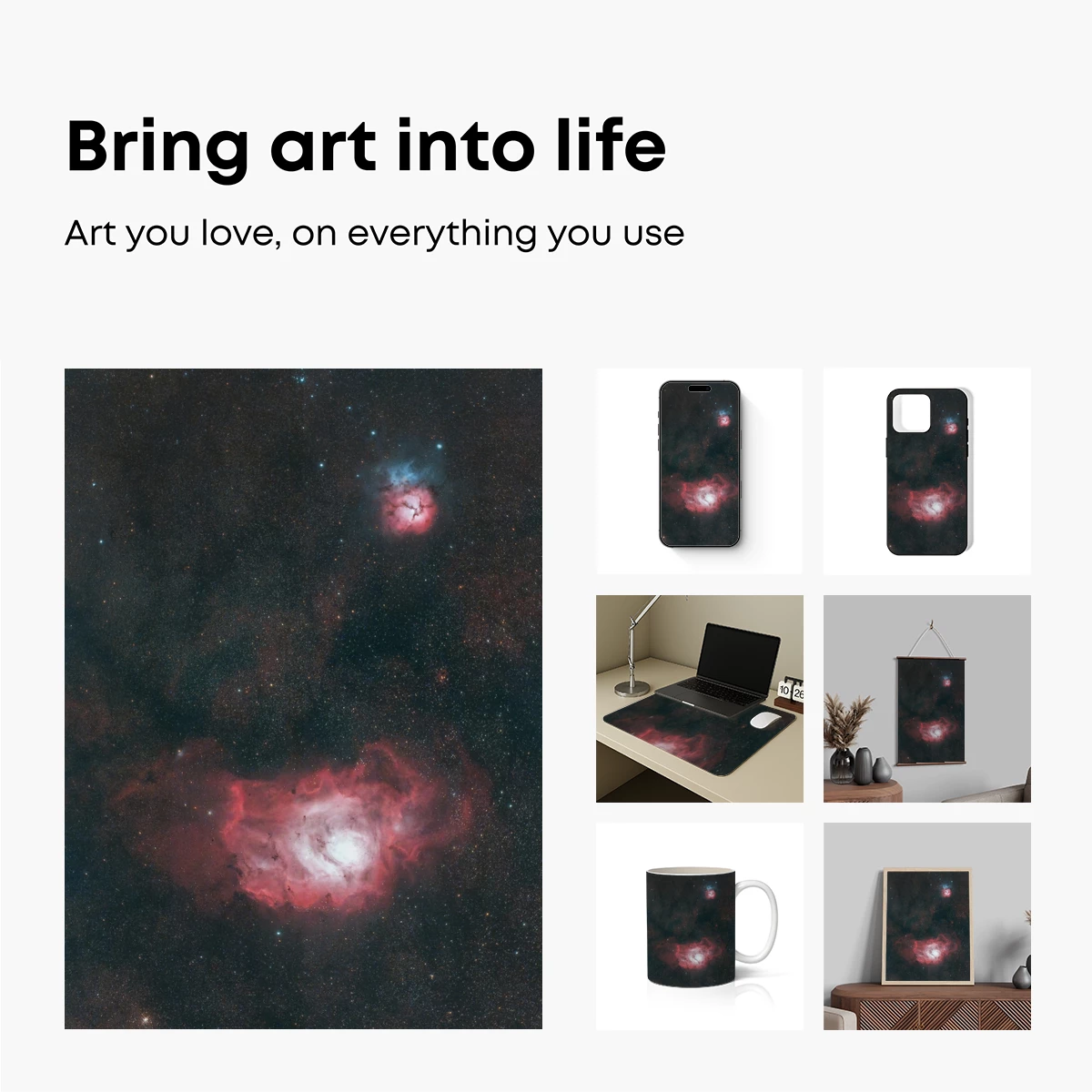 Cosmic Ballet: Luminous Nebulae Dance