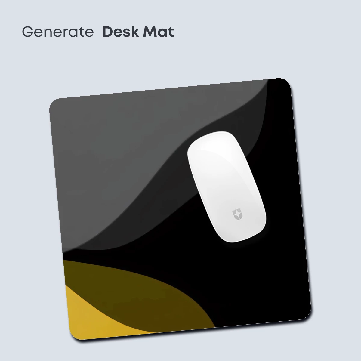 Abstract Elegance: Gray and Gold Flow - Image 4