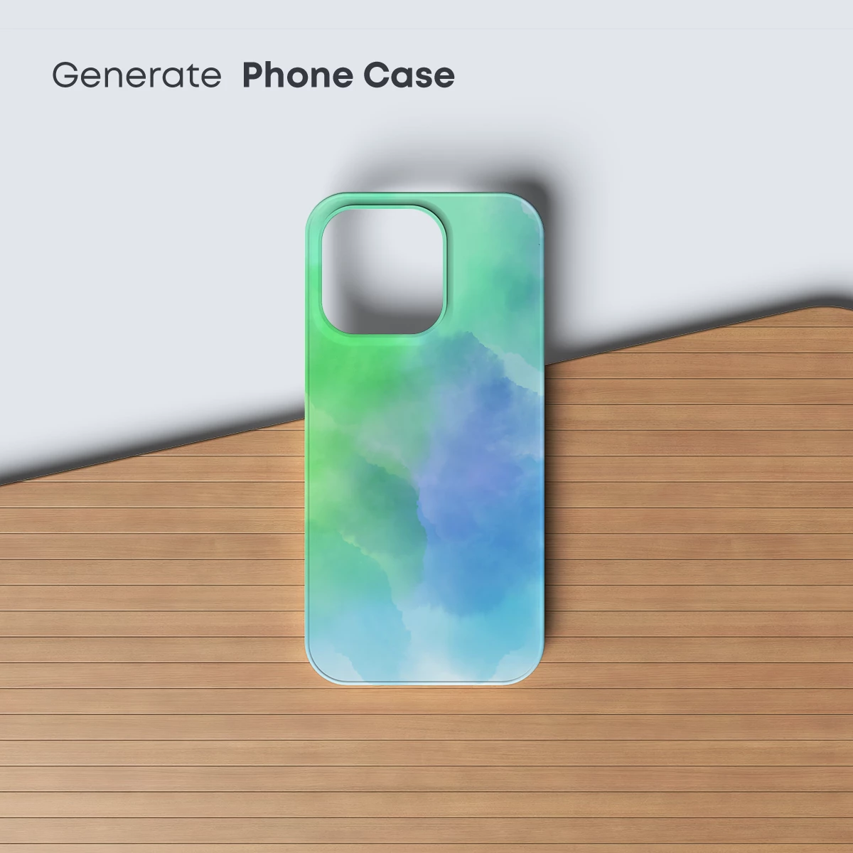 Ethereal Aqua Symphony: Abstract Watercolor Fusion - Image 3