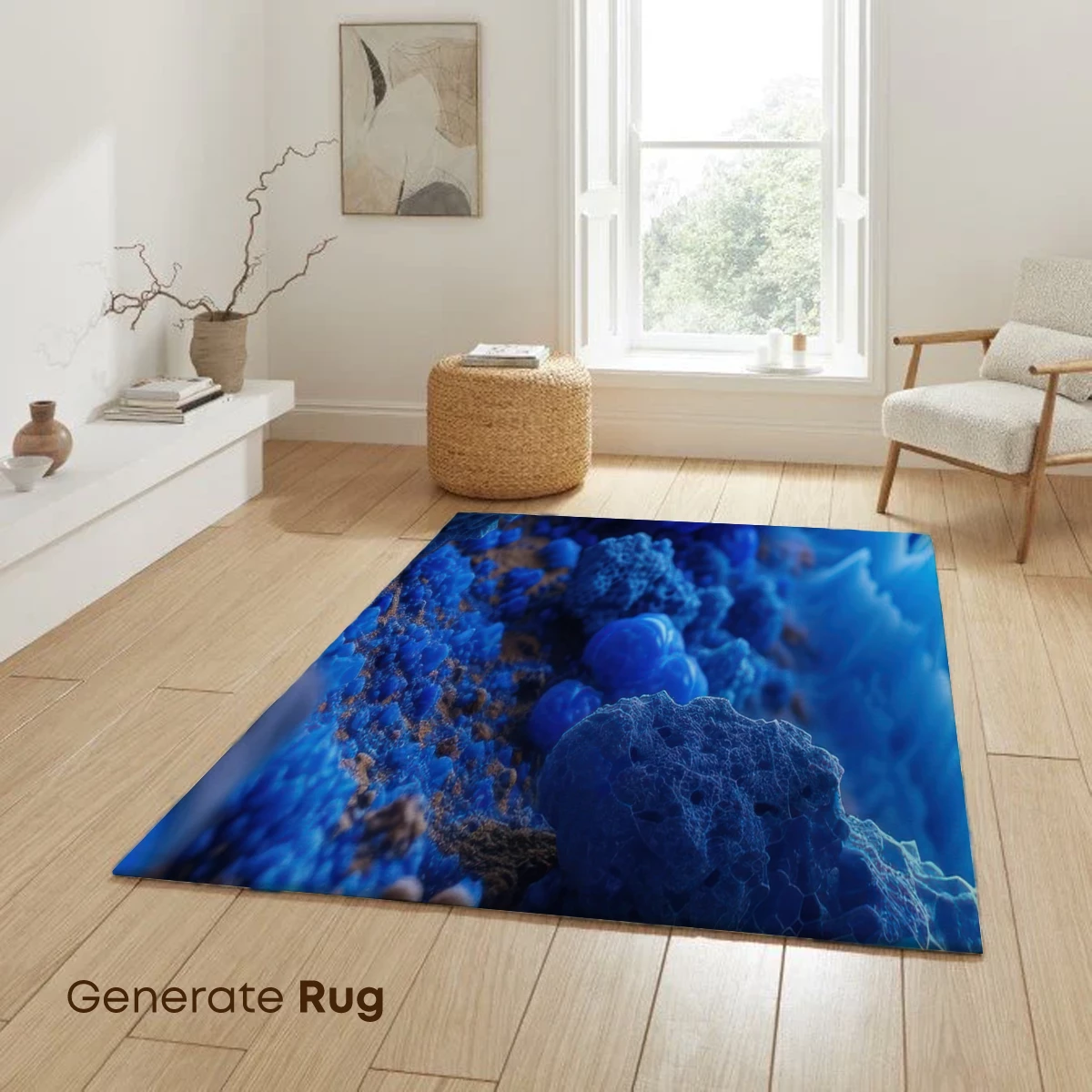 Blue Abyssal Terrain: A Surreal Underwater Odyssey - Image 6