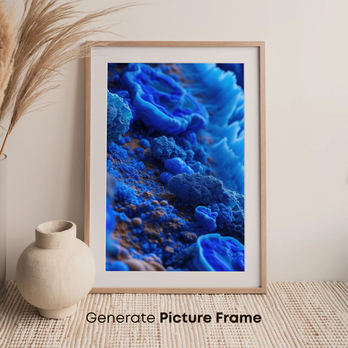 Blue Abyssal Terrain: A Surreal Underwater Odyssey - Image 7