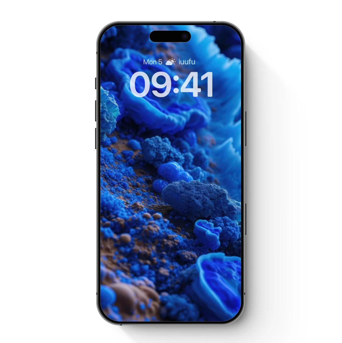 Blue Abyssal Terrain: A Surreal Underwater Odyssey