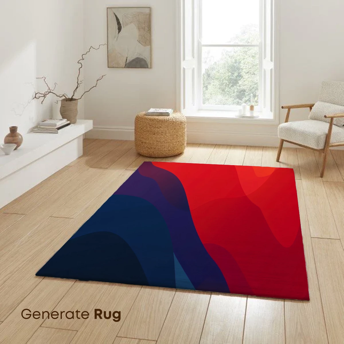 Abstract Sunset Layers: A Symphony of Color Waves - Image 6