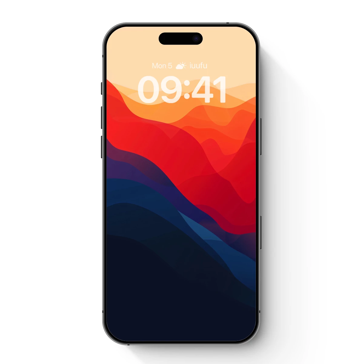 Abstract Sunset Layers: A Symphony of Color Waves