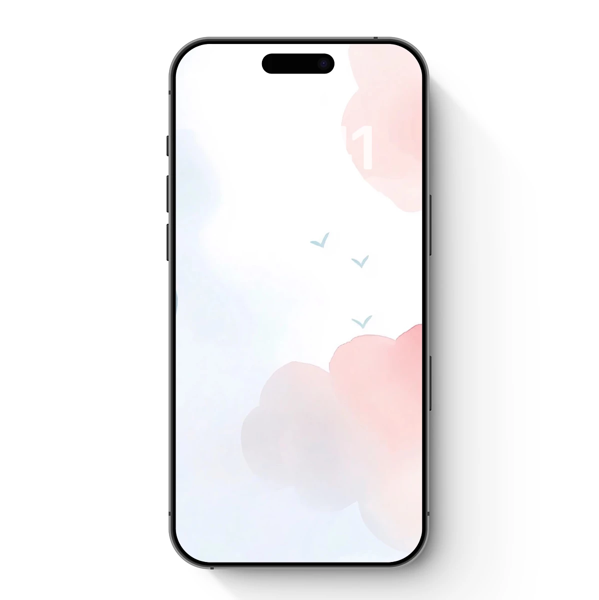 Pastel Cloudscape: Serene Skies in Watercolor Harmony