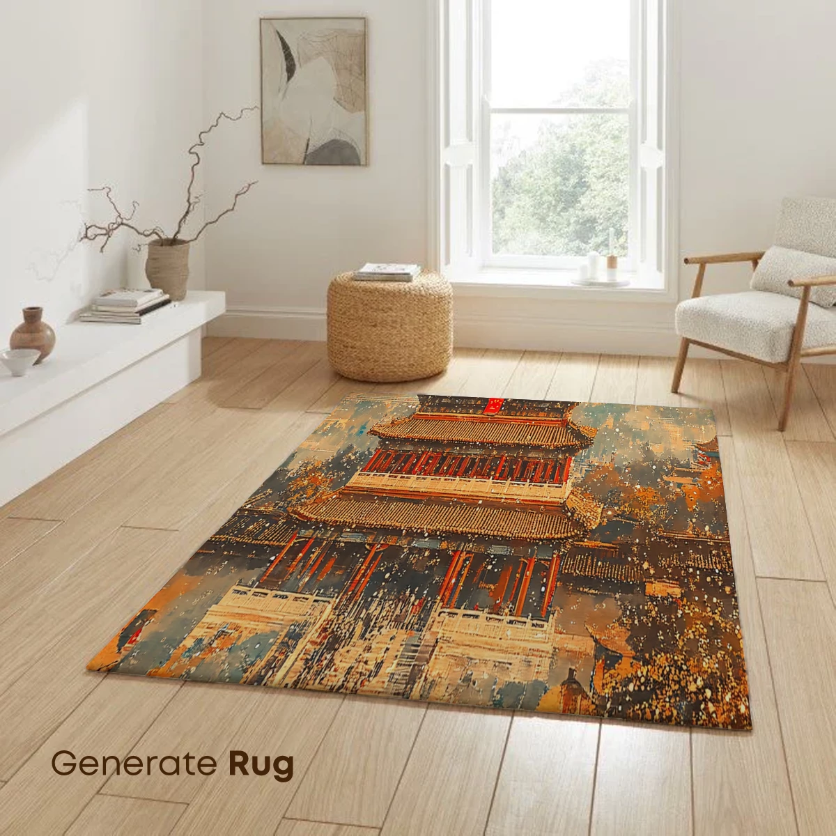 Autumnal Temple Serenade: A Vivid Cultural Symphony - Image 6