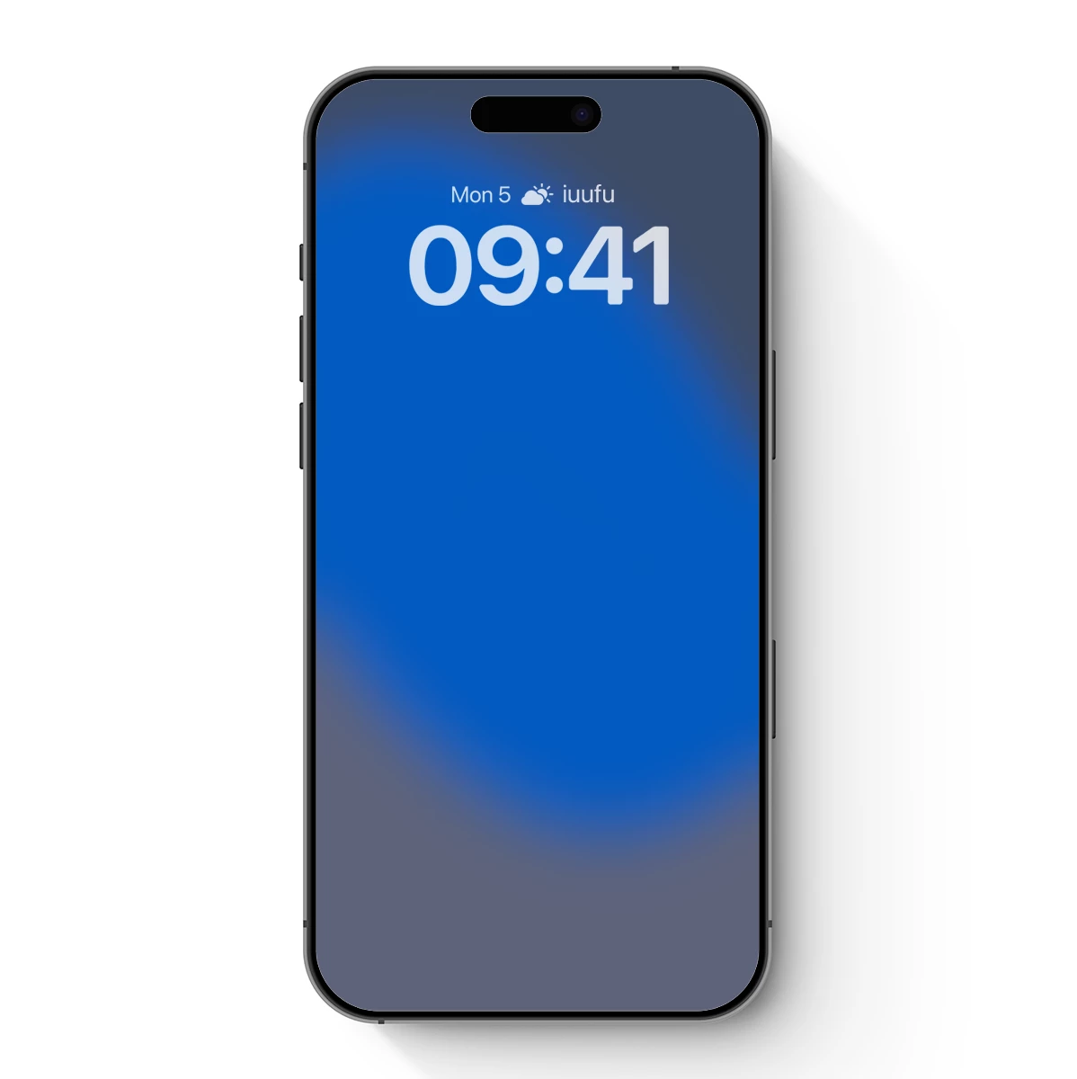 Gradient Blue Elegance: A Digital Canvas