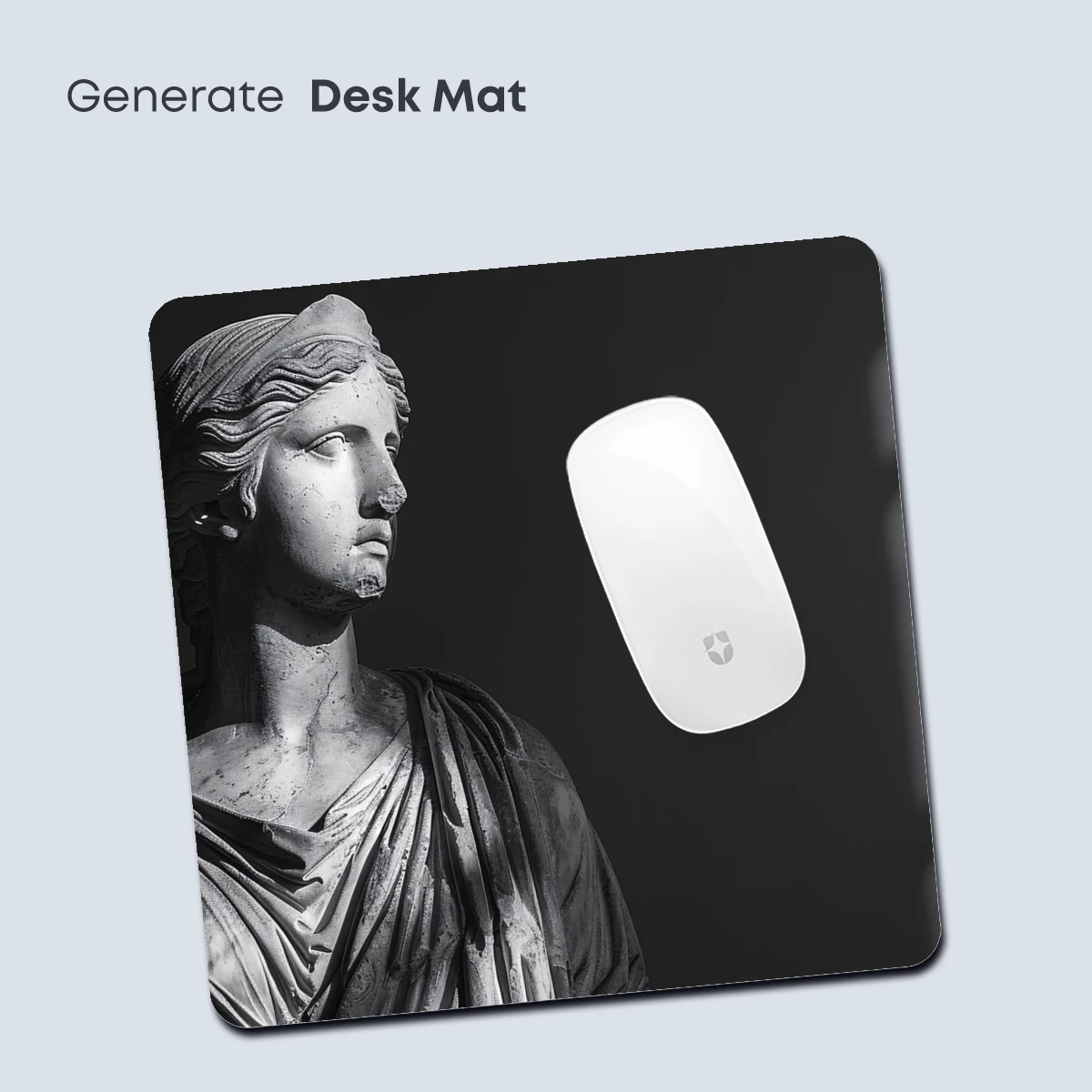 Eternal Marble Muse: Classical Sculpture in Shadow - Image 4