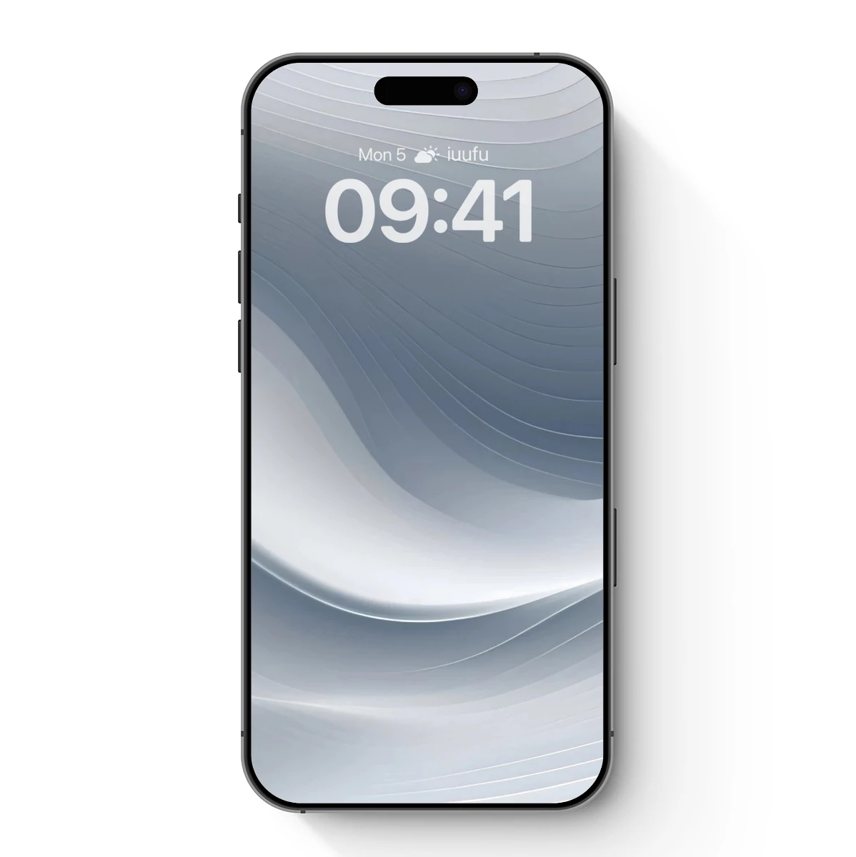 Elegant Flow: Abstract Waves in Monochrome