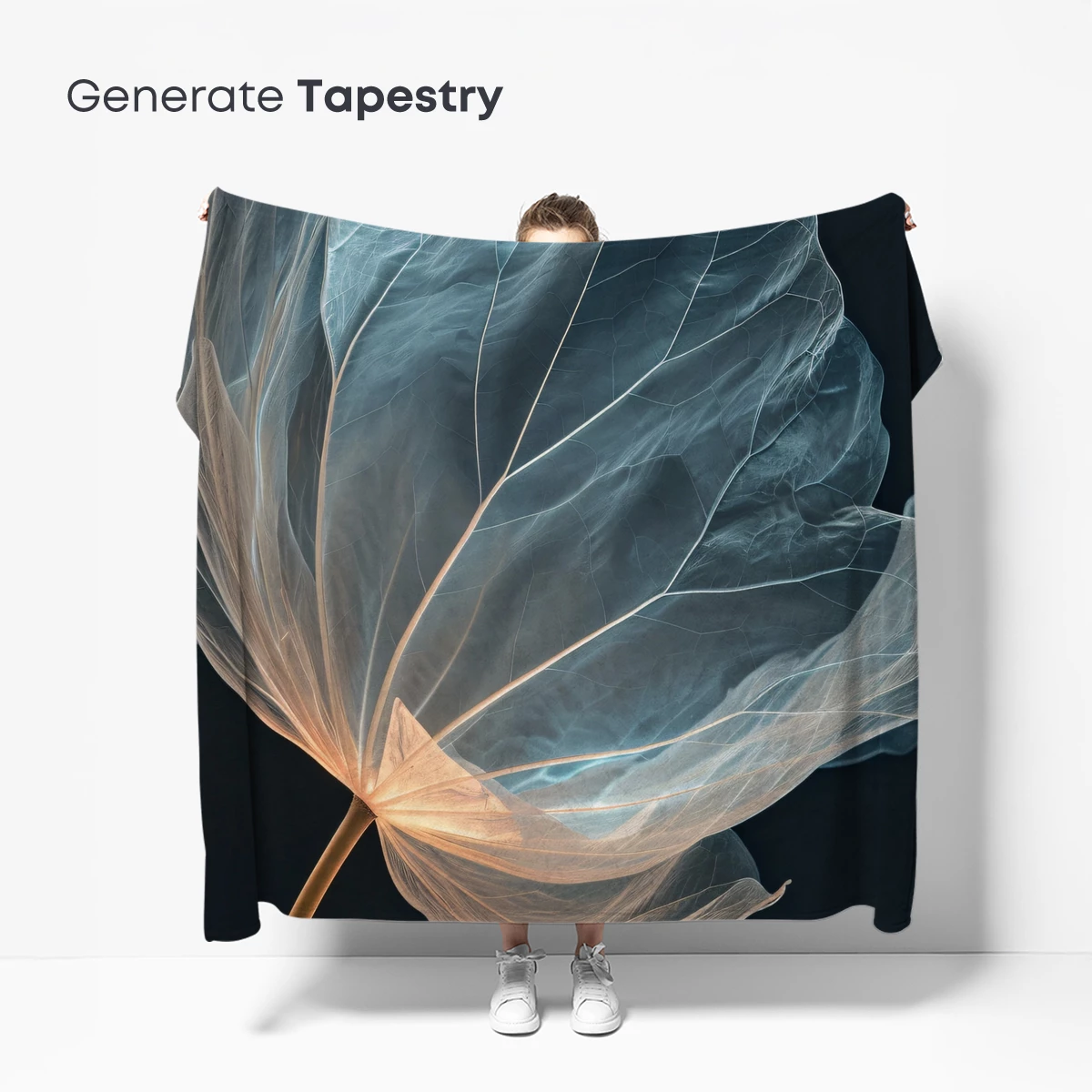 Ethereal Leaf Veins: A Symphony of Transparency - Image 5