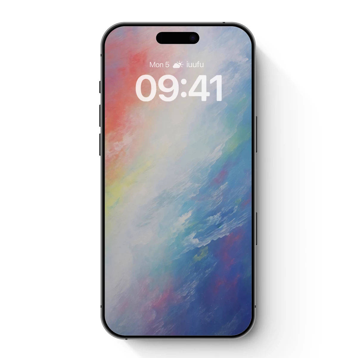 Abstract Horizon Fusion: Colorful Sky and Sea Meld