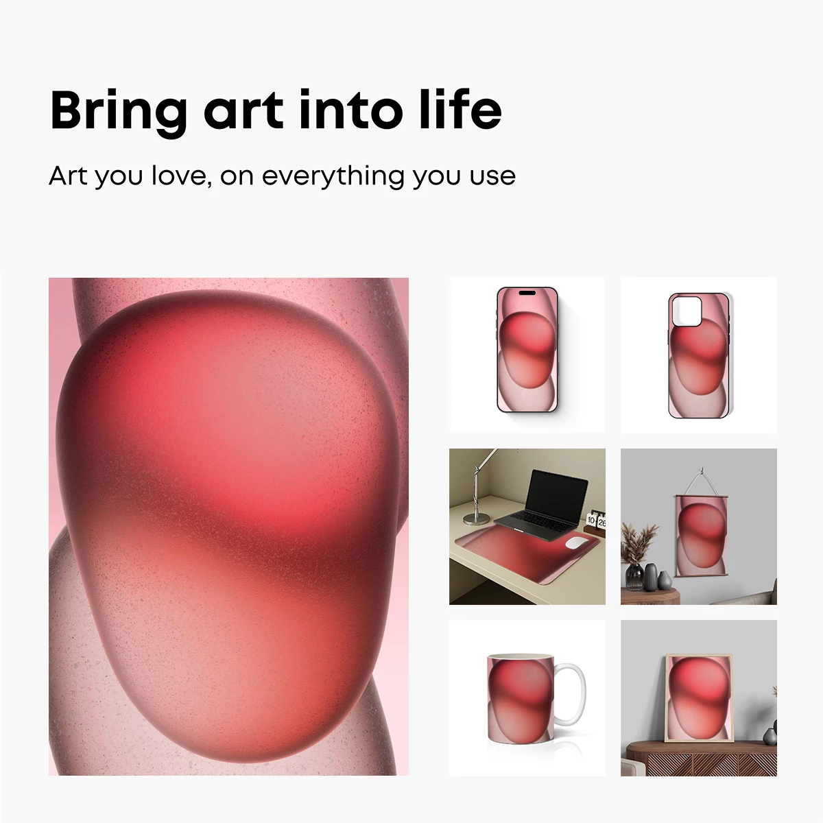 Ethereal Pink Spheres: A Study in Transparency and Hue - Image 2