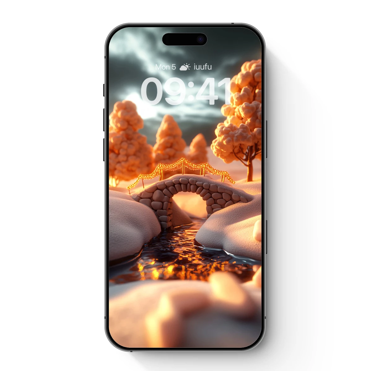 Enchanted Stone Bridge at Sunset