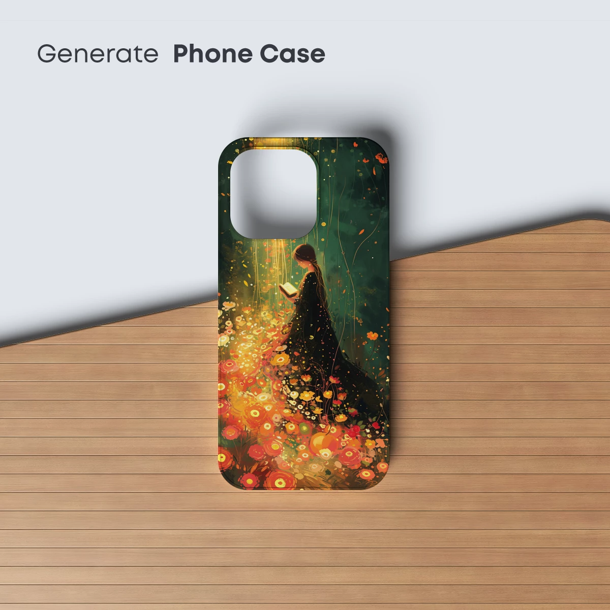 Enchanted Reader in Floral Light - Image 3