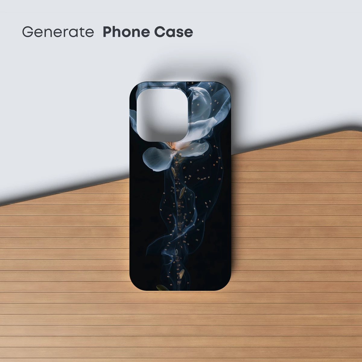 Ethereal Bloom: Digital Artistry of a Glowing Flower - Image 3