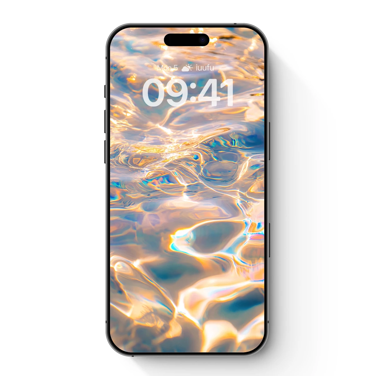 Iridescent Water Ripples: A Symphony of Light and Color