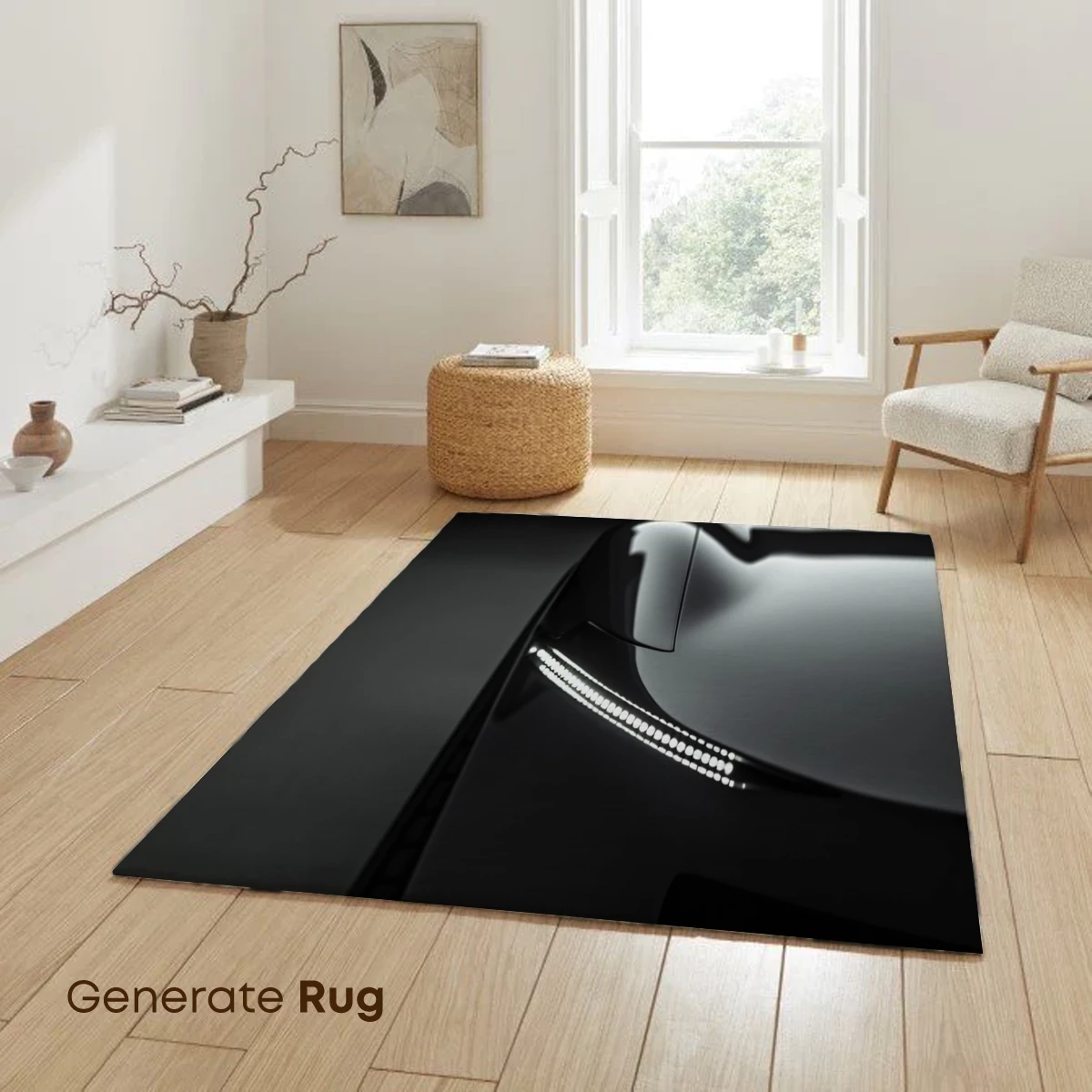 Elegant Stealth: Futuristic Car in Shadow - Image 6
