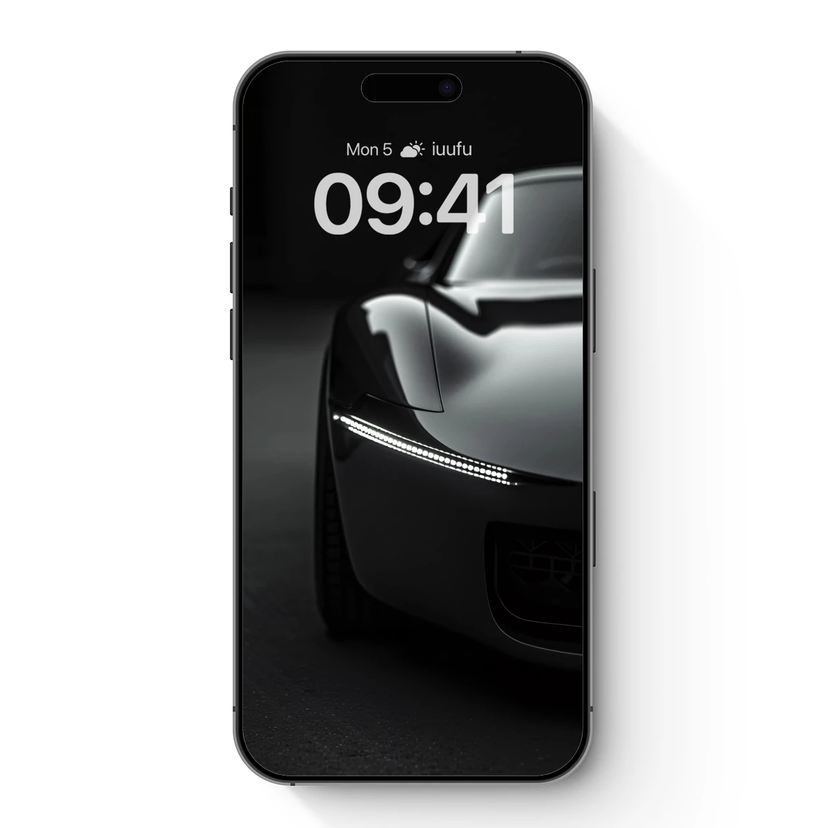 Elegant Stealth: Futuristic Car in Shadow Elegant Stealth: Futuristic Car in Shadow