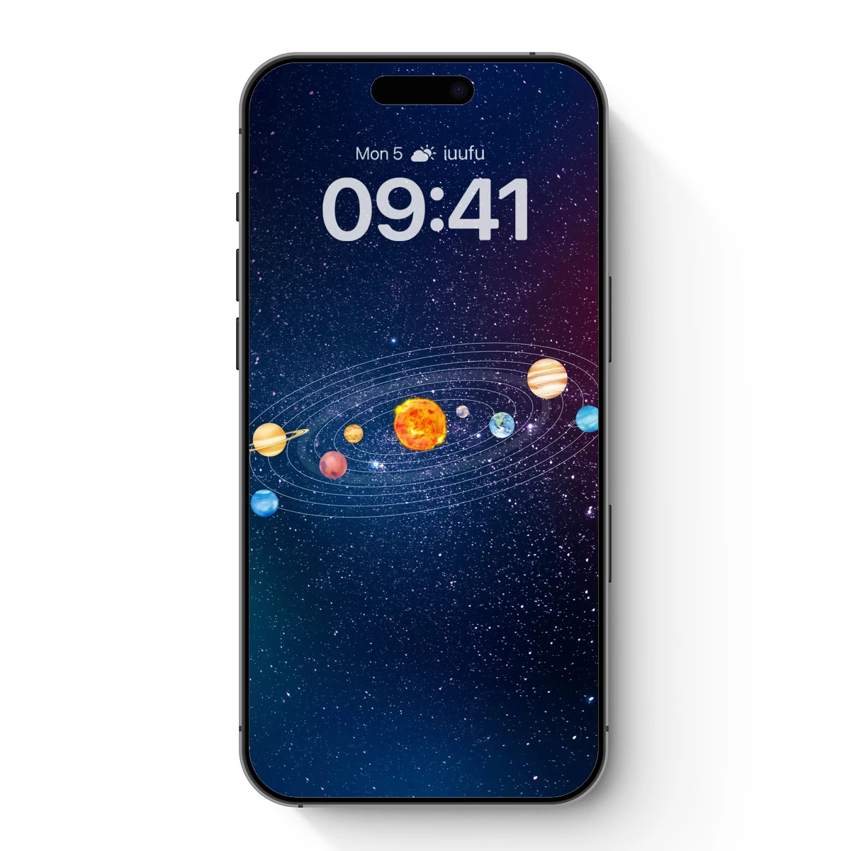 Cosmic Symphony: Planetary Dance Around a Radiant Sun