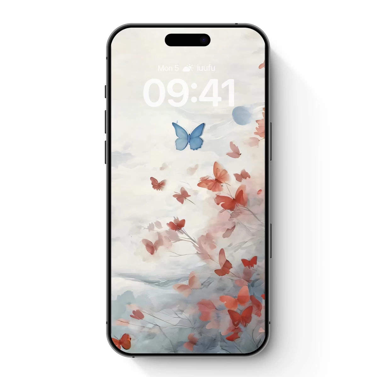 Butterfly Whispers in Misty Dawn