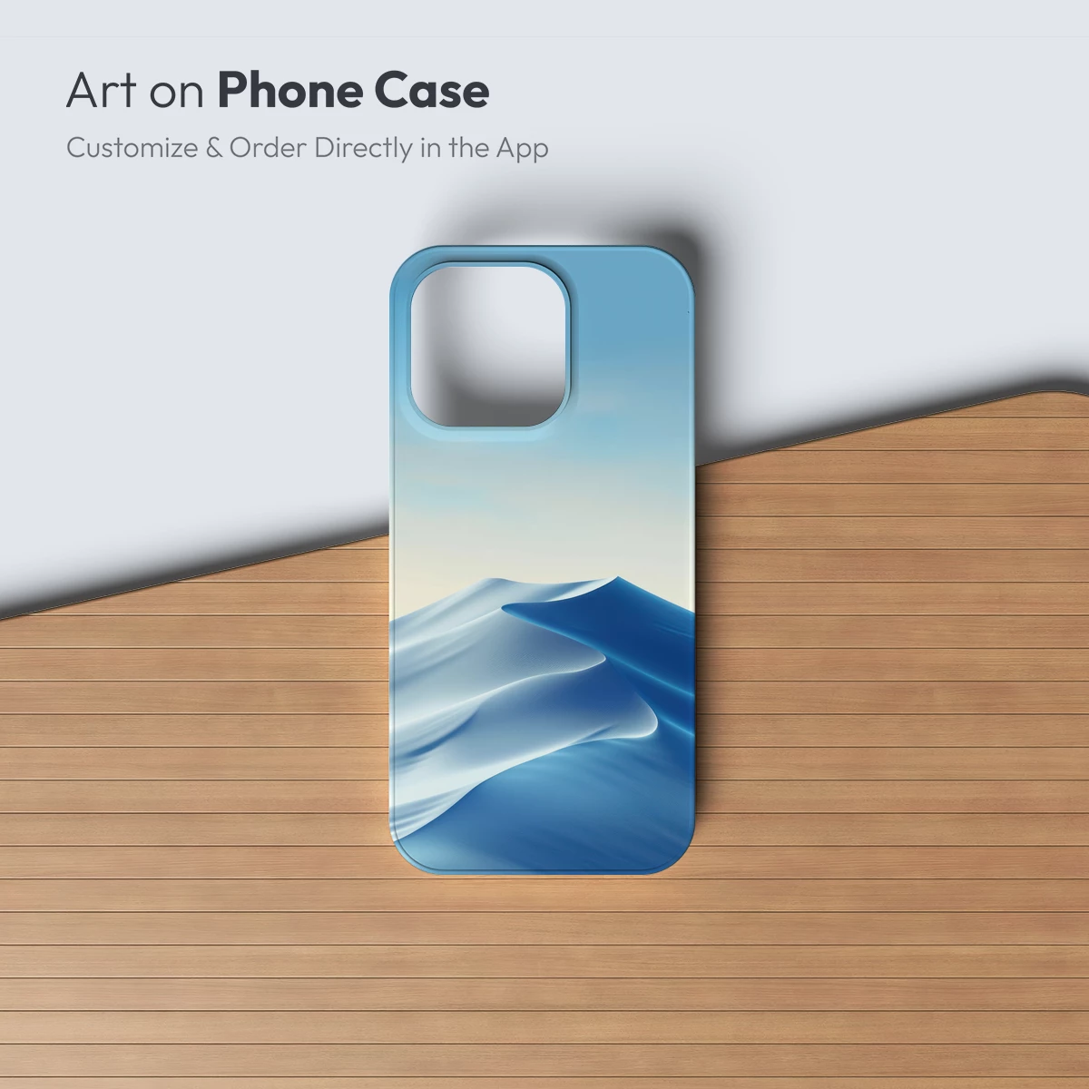 Ethereal Blue Dunes: A Digital Odyssey - Image 3