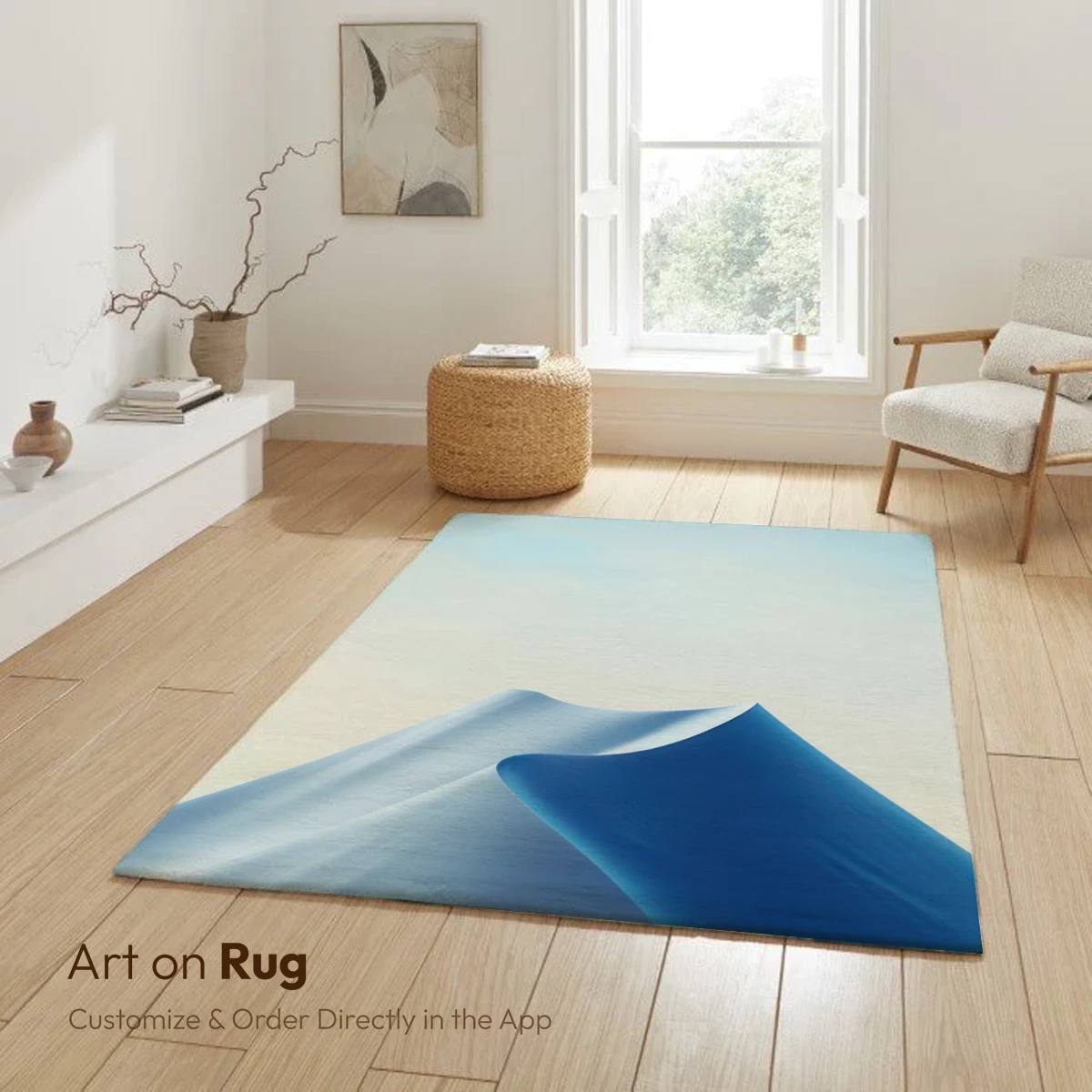 Ethereal Blue Dunes: A Digital Odyssey - Image 6