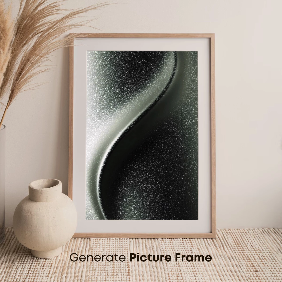 Ethereal Yin-Yang: Cosmic Balance in Monochrome - Image 7