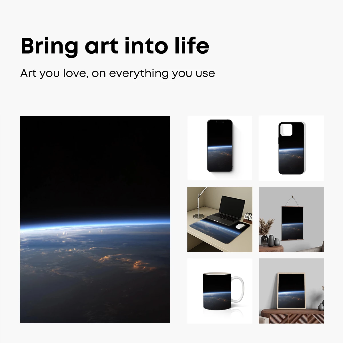 Eternal Horizon: Earth's Edge in Twilight - Image 2