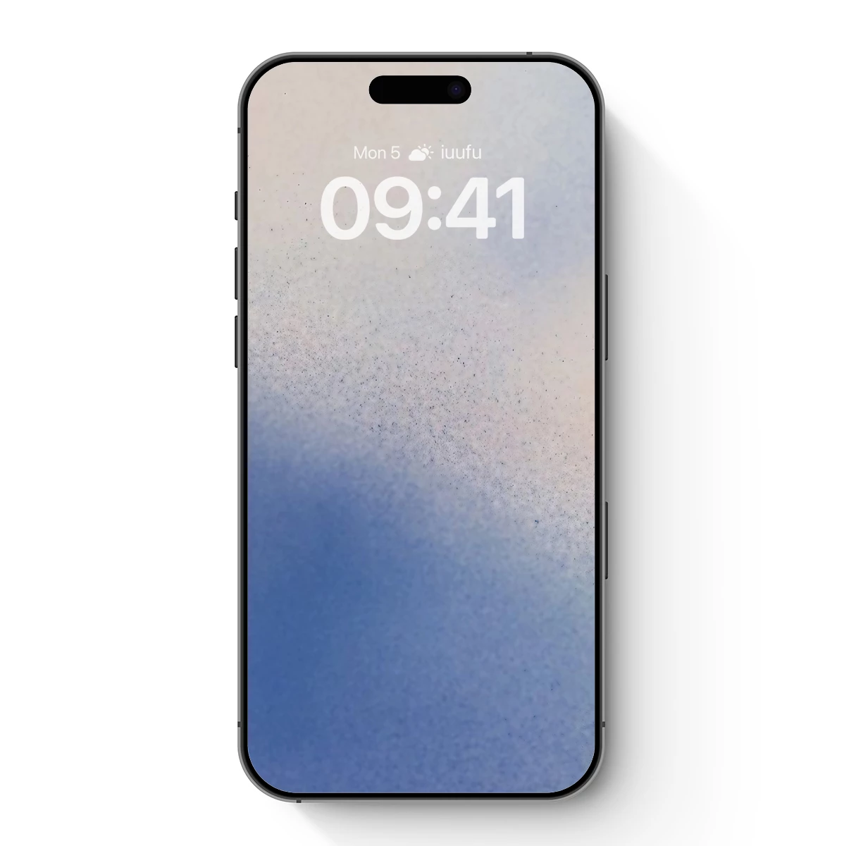 Gradient Serenity: Ethereal Blue Haze