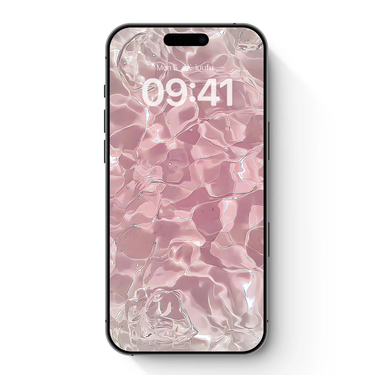 Liquid Pink Elegance: Abstract Fluid Art