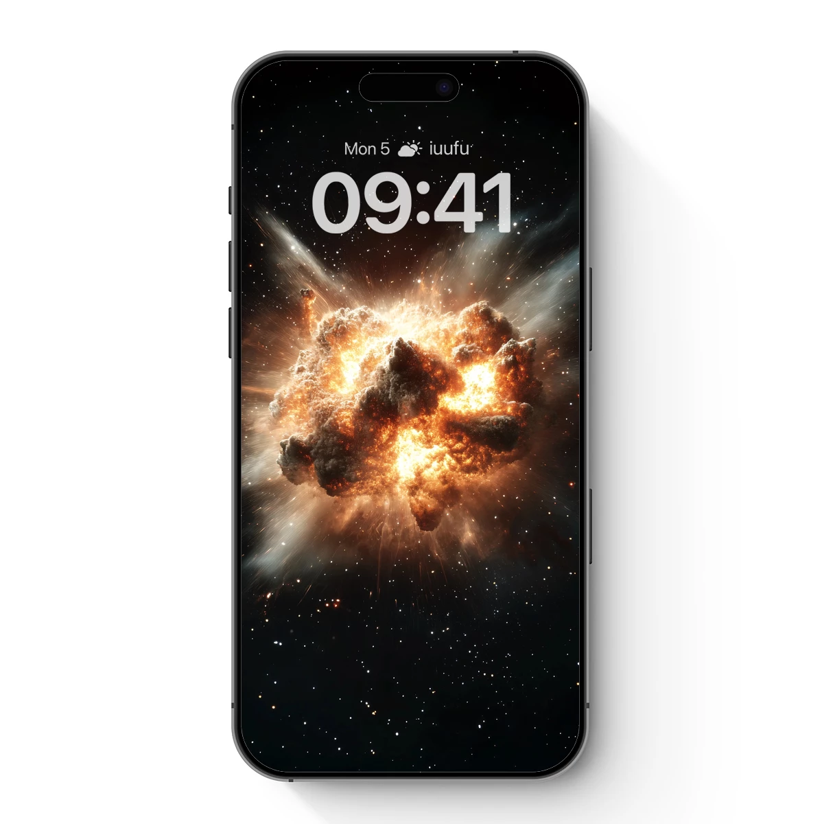 Cosmic Inferno: A Stellar Explosion