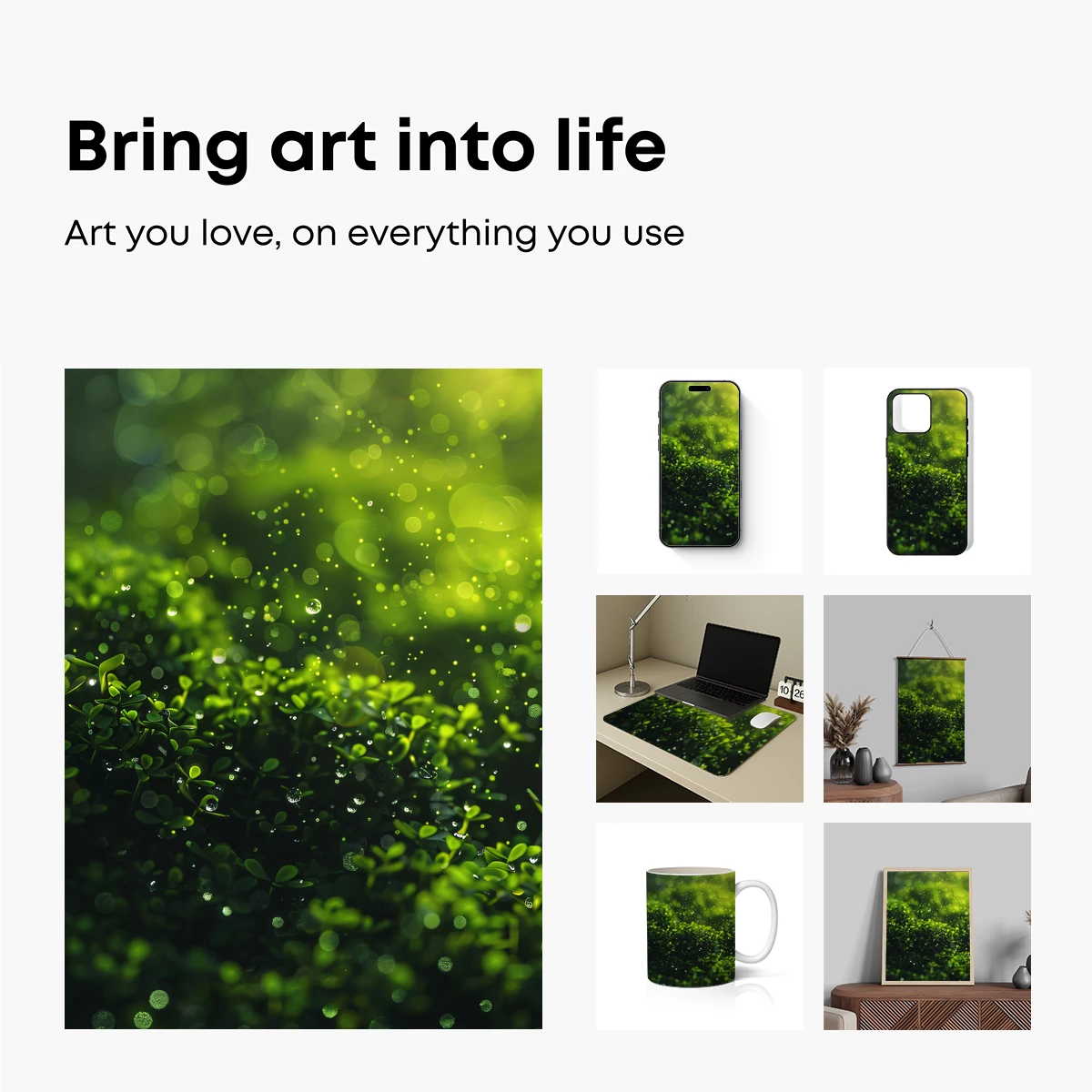 Dew-Kissed Clover: Nature's Bokeh Symphony - Image 2