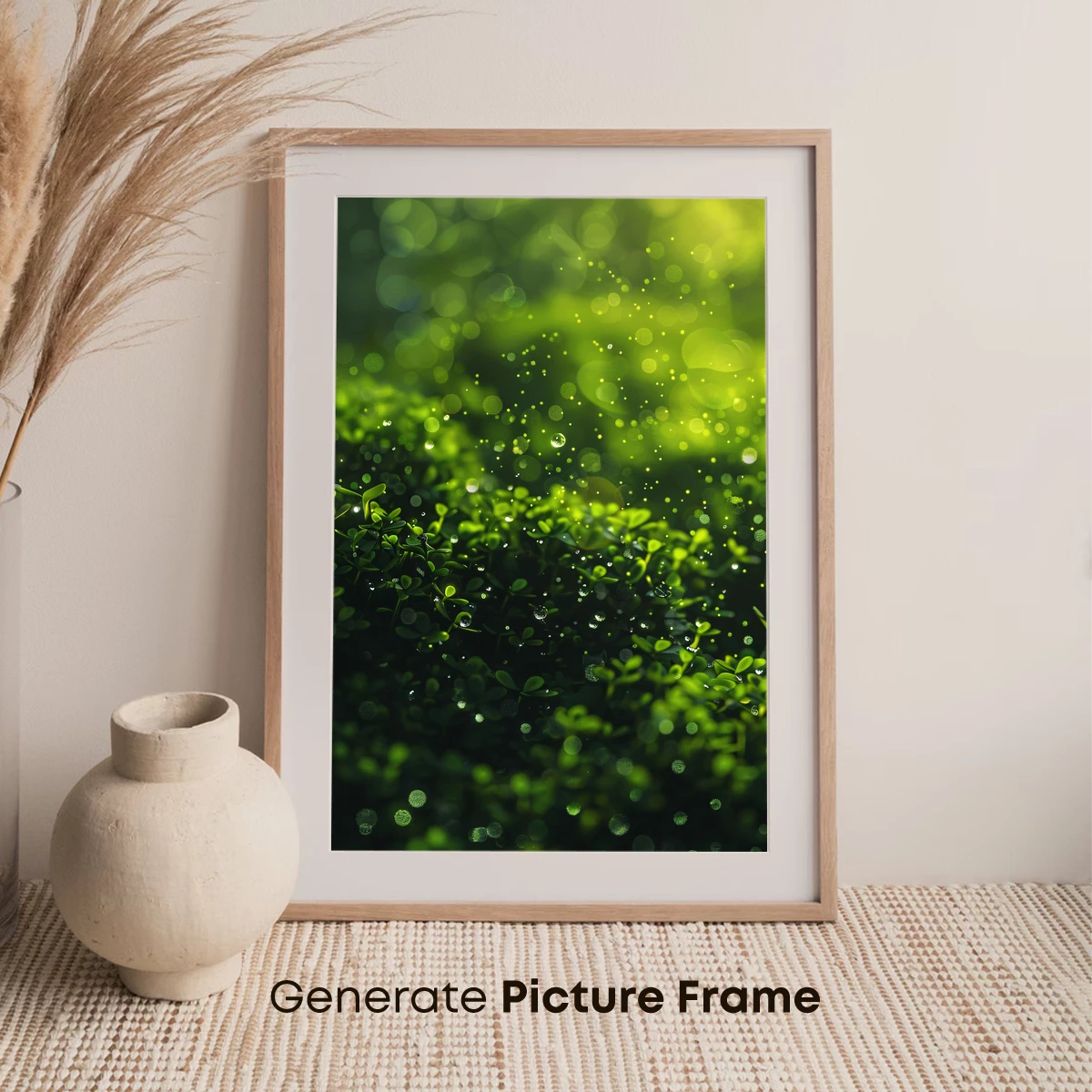 Dew-Kissed Clover: Nature's Bokeh Symphony - Image 7