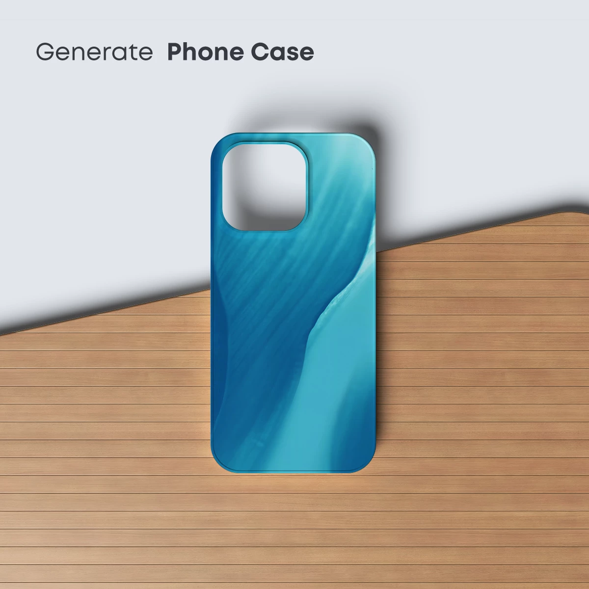 Azure Depths: Ethereal Ice Sculpture - Image 3