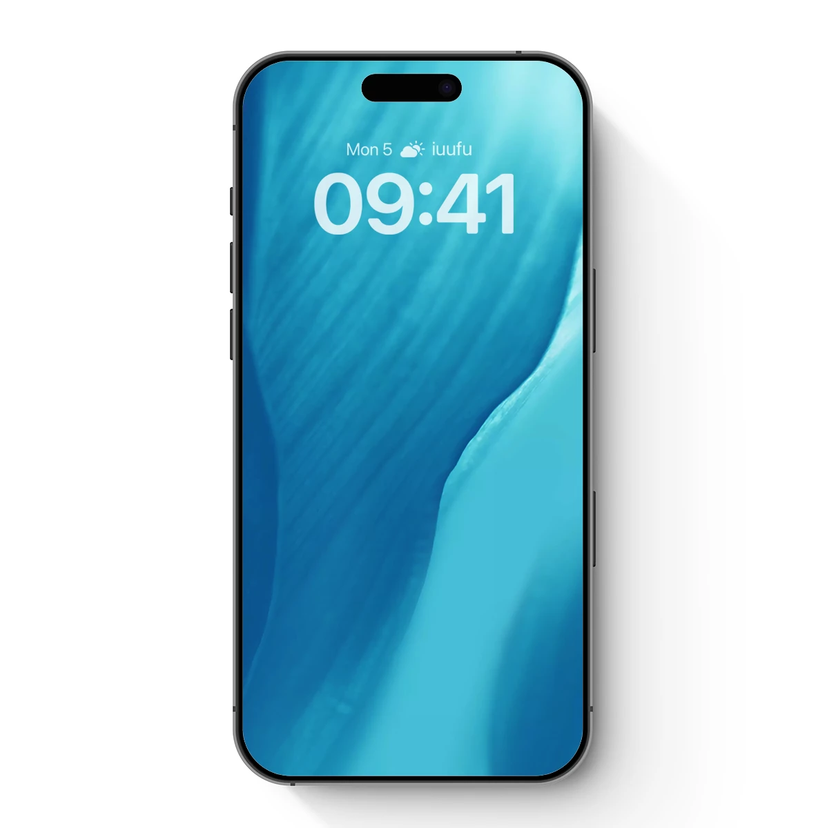 Azure Depths: Ethereal Ice Sculpture