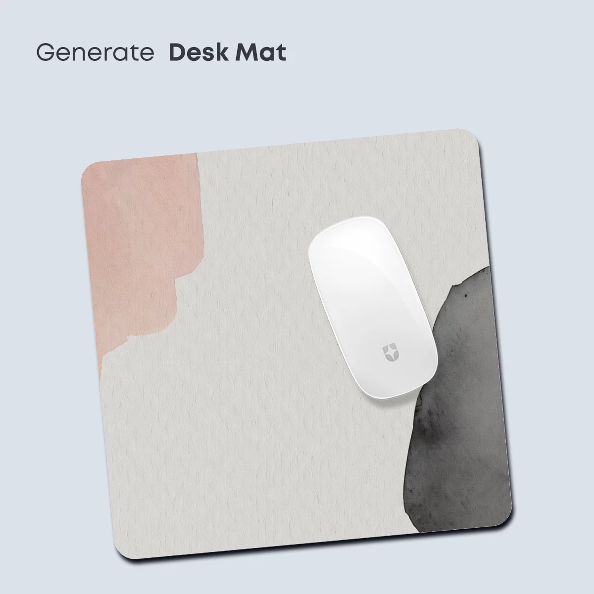 Abstract Watercolor Elegance: Soft Blots on Canvas - Image 4